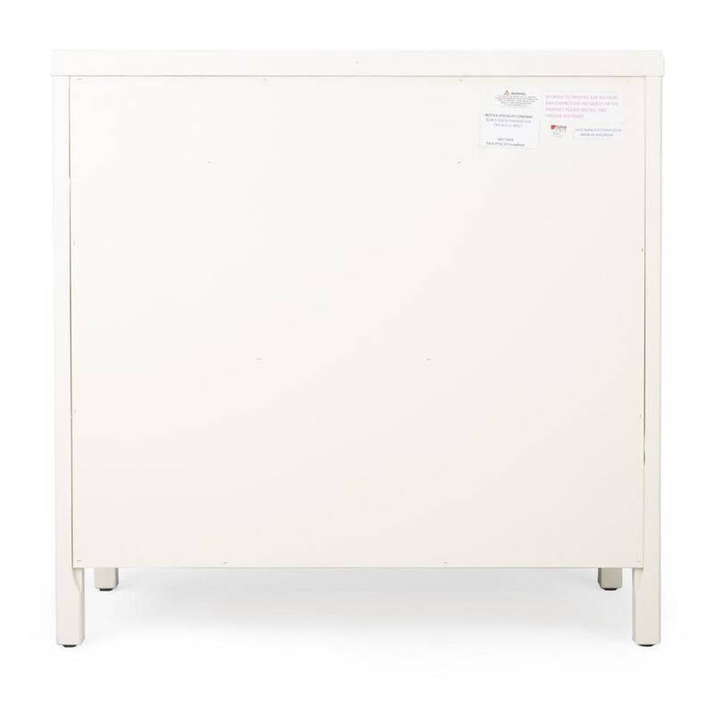 Butler Specialty Imperial Wood Accent Cabinet, White