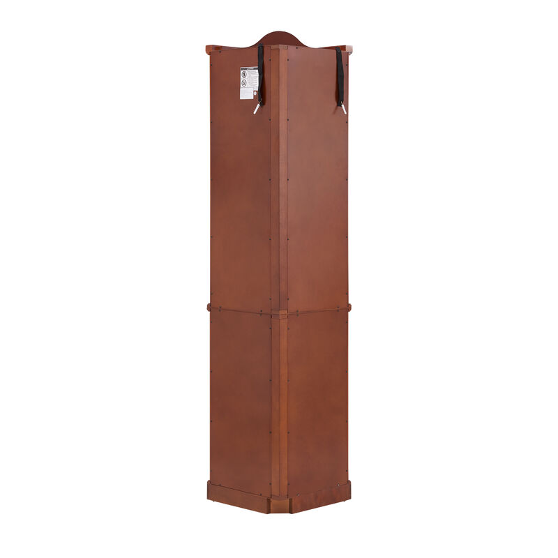 Bozust Corner Curio Cabinet image number 6
