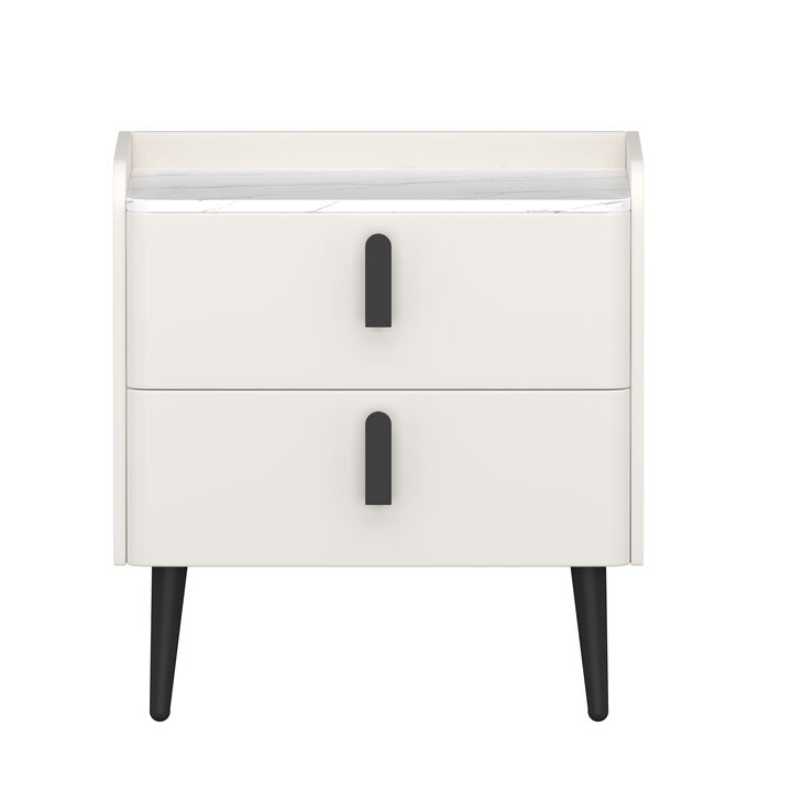Merax Nightstand with 2 Drawers