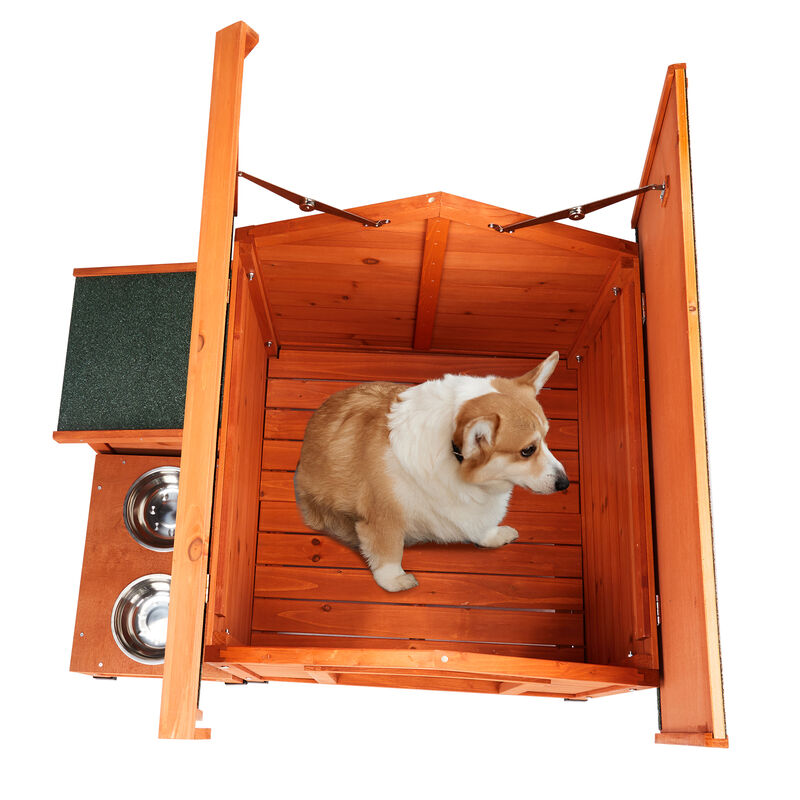Dog House for Outdoor & Indoor Weather-Resistant Pet Shelter for Small to Large Dogs