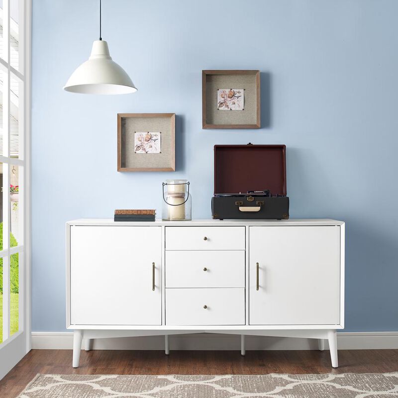 Crosley Furniture Landon Sideboard White