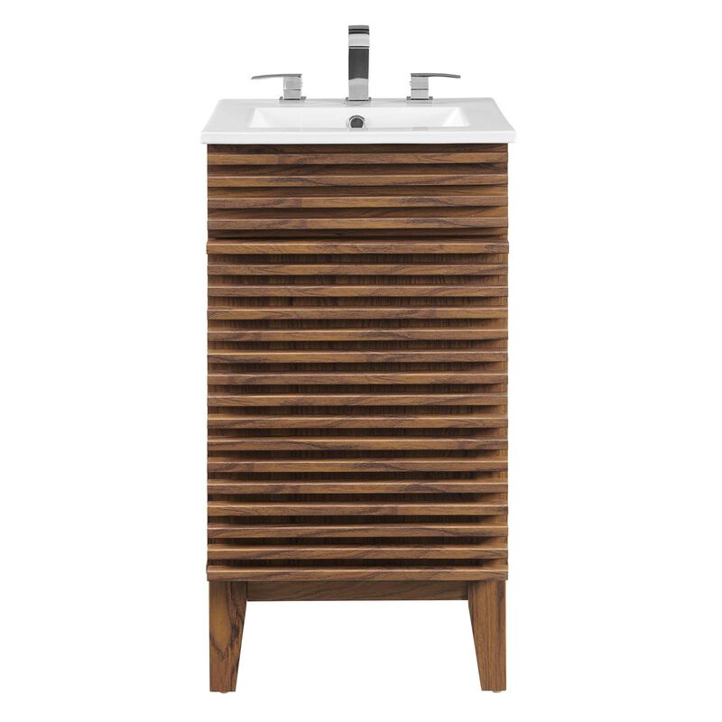 Render 18" Bathroom Vanity Cabinet image number 1