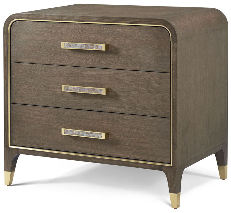 Judith Leiber 3-Drawer Nightstand