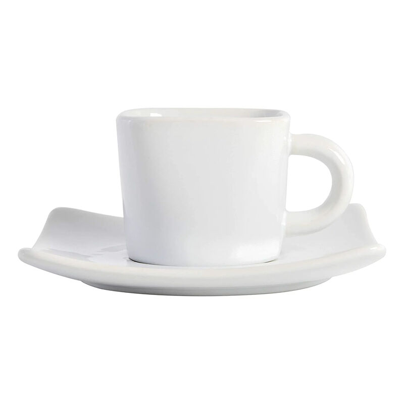 Gibson Elite Gracious Dining 12 Piece 3.25 Ounce Ceramic Espresso Cup and Saucer Set in White image number 3