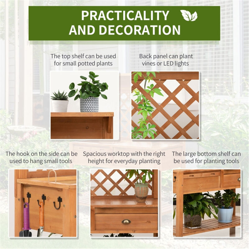 Garden & Balcony Plant Support Sturdy Trellis Stand for Climbing Plants & Vines