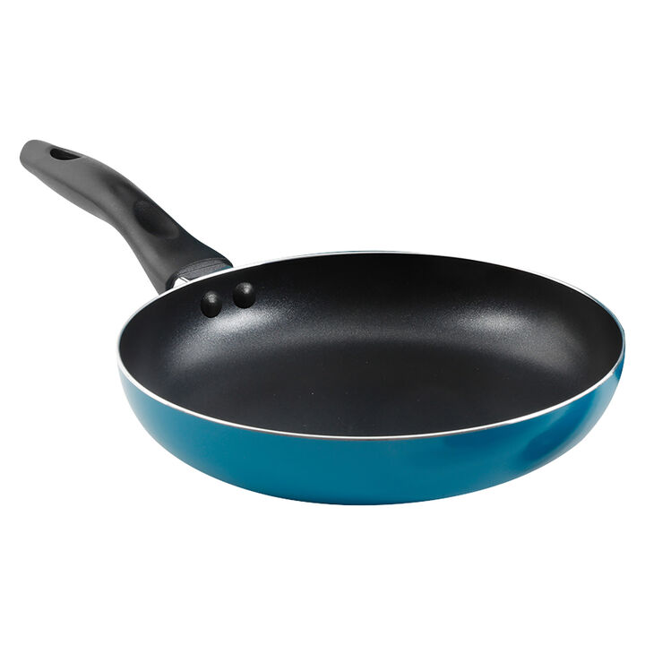 Gibson Home Palmer 8-Piece Cookware Set in Turquoise