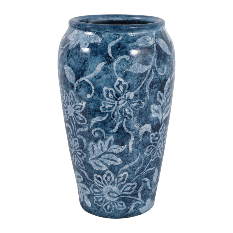 Distressed Floral Vase image number 3