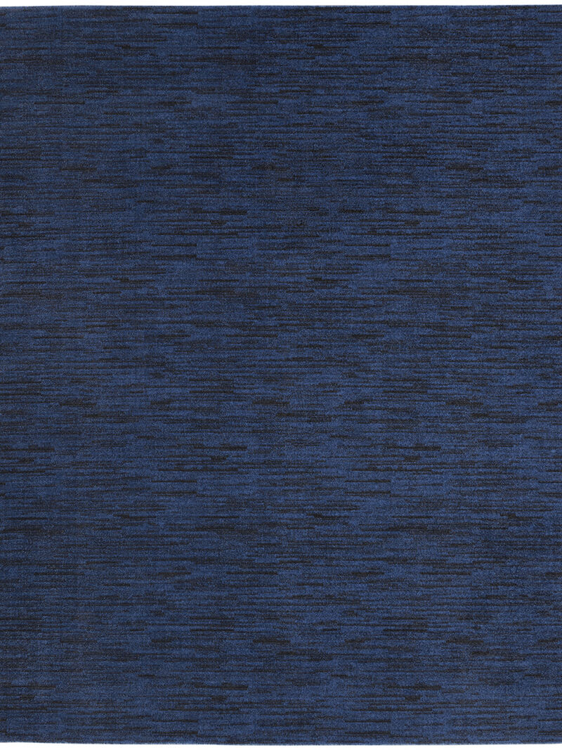 Nourison Essentials NRE01 Midnight Blue 7' x 10' Rug image number 0