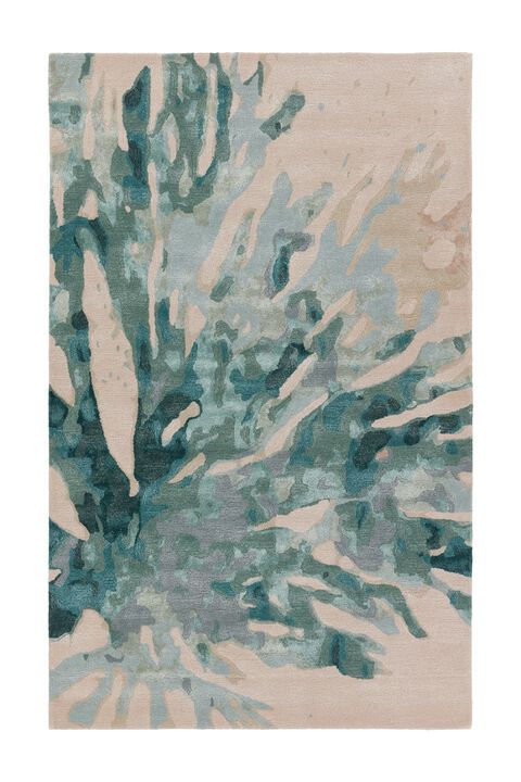 Delray Atoll Silver Pine 9' x 12' Rug