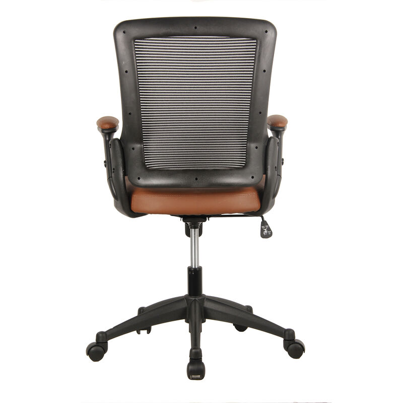 Streamdale Mid-Back Mesh Task Office Chair With Height Adjustable Arms image number 6