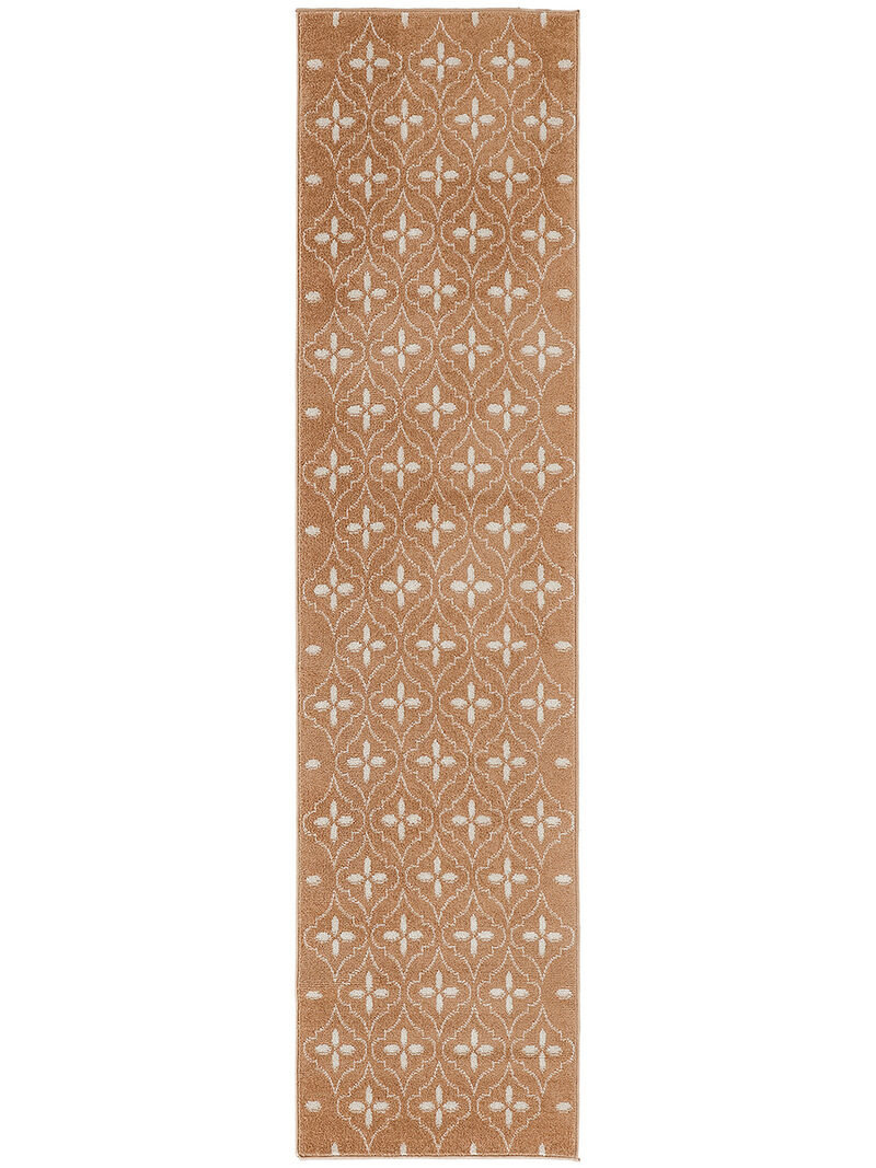 Nourison Essentials NRE04 Copper 2'2" x 7'6" Rug image number 0
