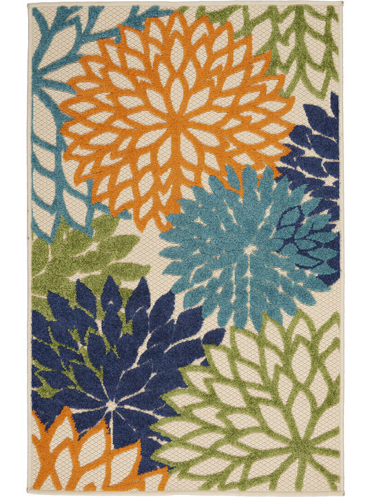 Aloha ALH05 Multicolor 3' x 5' Rug
