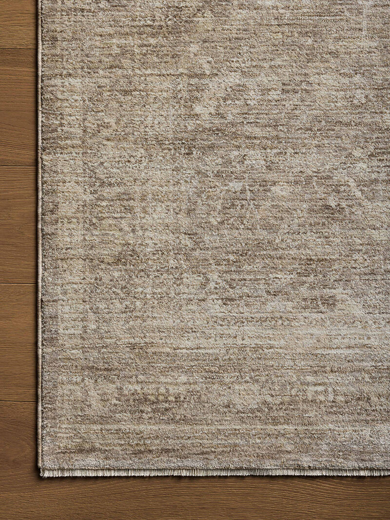 II Tabitha Taupe/Pebble 3'9" x 5'9" Accent Rug by Loloi II