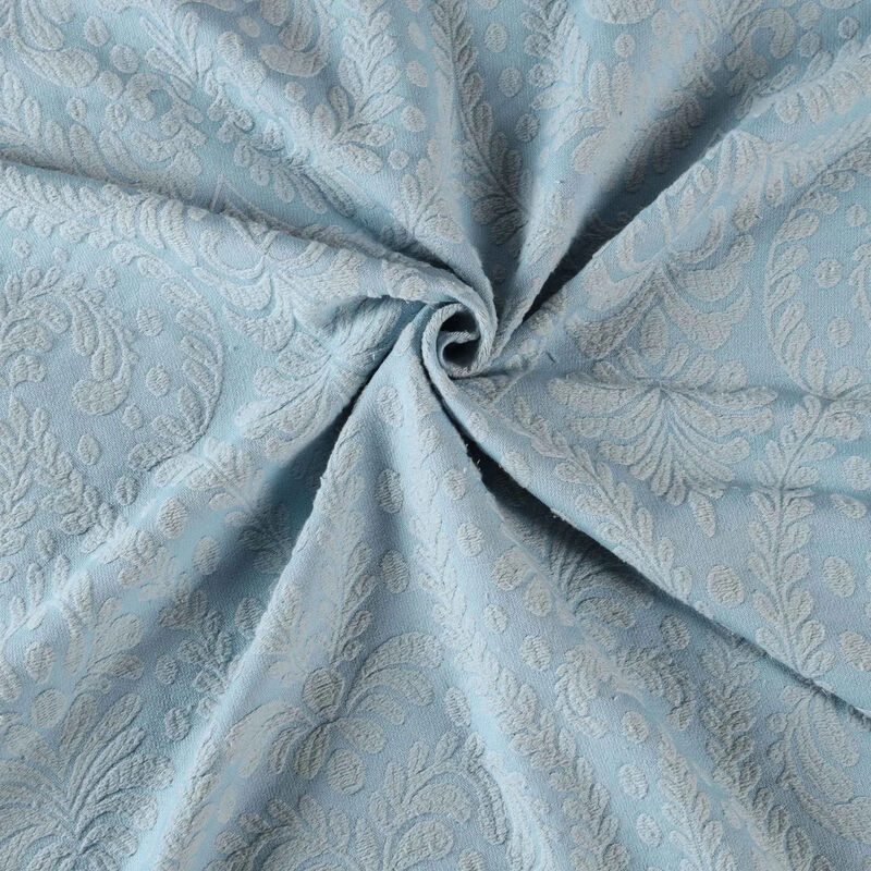 3-Piece Cotton Blend Bedspread Set with Jacquard Floral Design image number 4