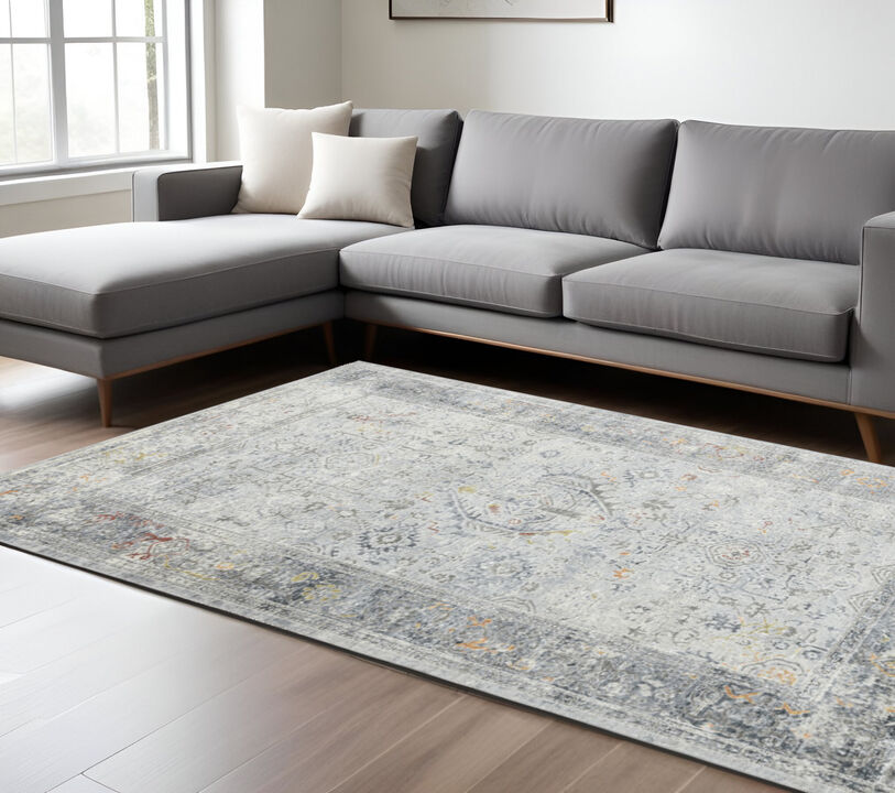 HomeRoots Medallion Area Rug