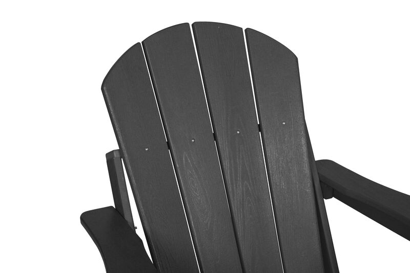 Hivvago Adirondack Chair with Dual Cup Holders image number 8