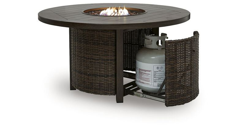 Drakes Beach Outdoor Fire Pit Table image number 5