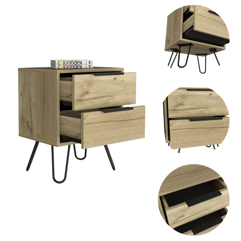 Streamdale Mansfield 2-Drawer Rectangle Nightstand