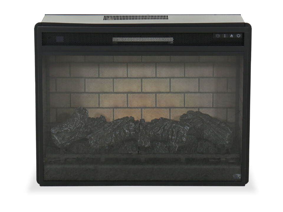 Ashley Electric Infrared Fireplace Insert - contemporary