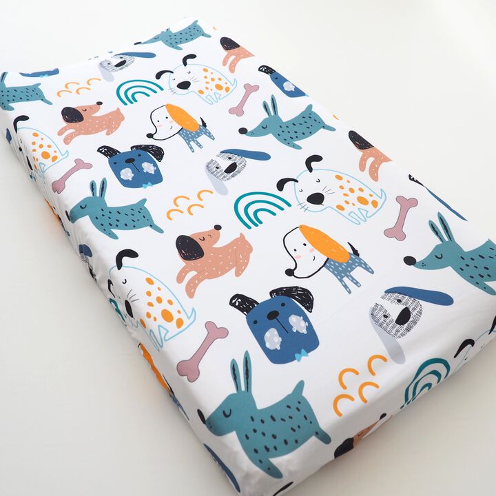 Baby Changing Pad Cover - My Best Friends (Dogs)