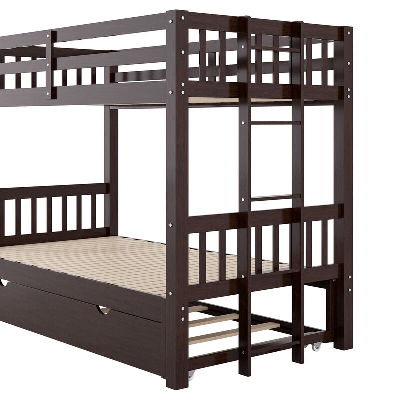 Merax Classic Pull-Out Multi-Functional Bunk Bed