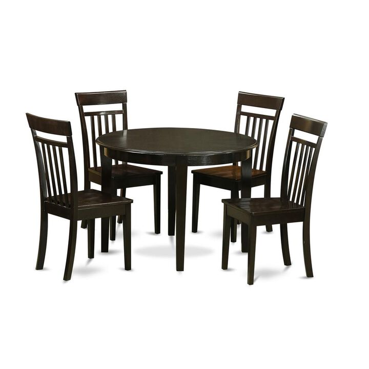 5 PC Kitchen nook Dining set-Kitchen Table and 4 Kitchen Chairs.