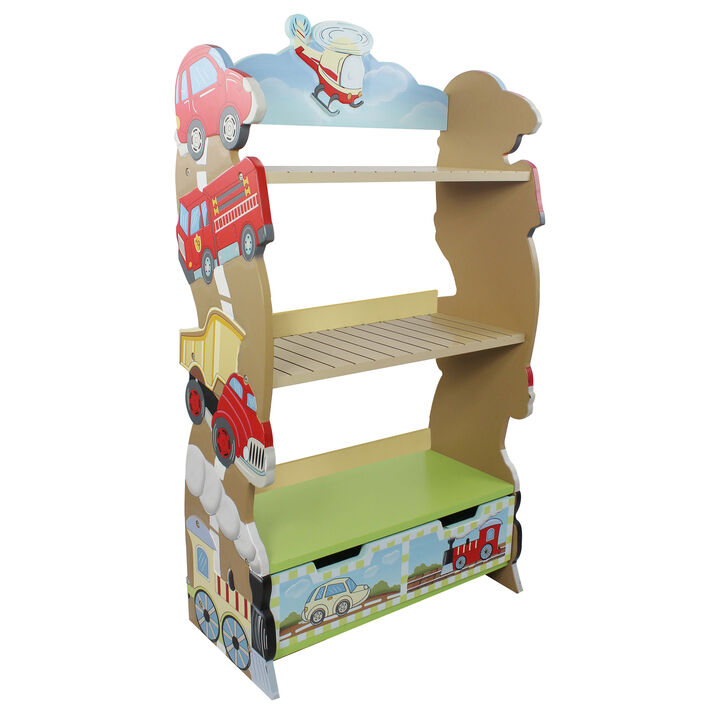Fantasy Fields - Toy Furniture -Transportation Bookshelf