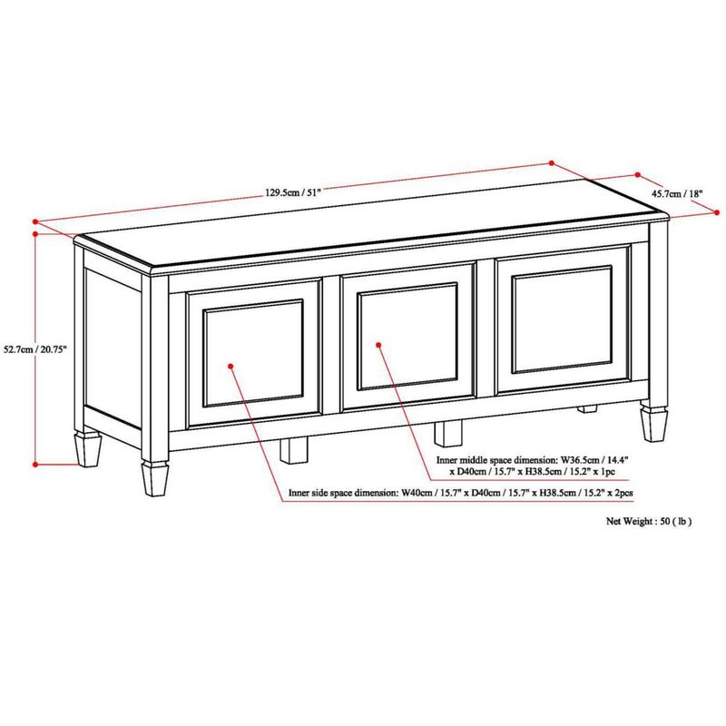 Dapham Storage Bench image number 9