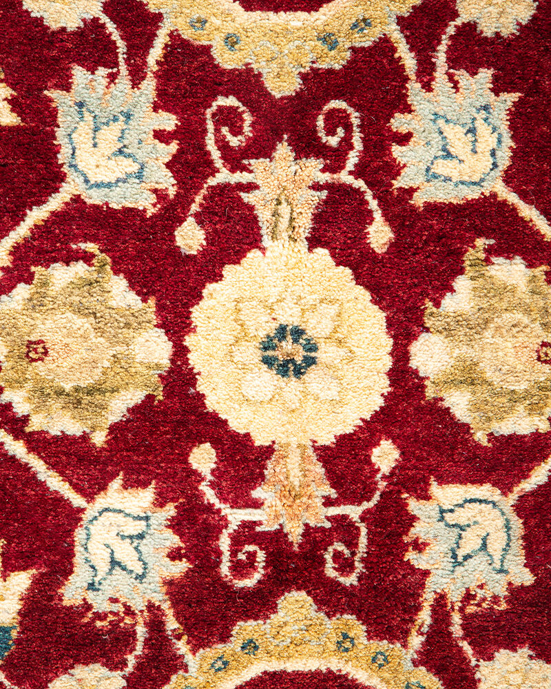 Mogul, One-of-a-Kind Hand-Knotted Area Rug  - Red, 4' 8" x 7' 3"