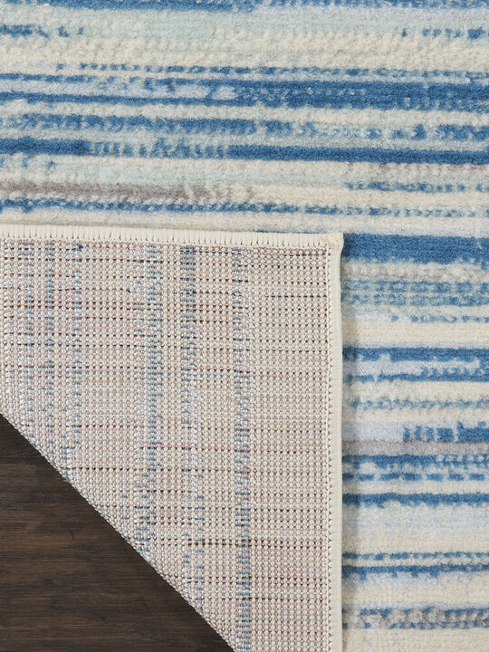 Jubilant JUB04 Blue 3' x 5' Rug