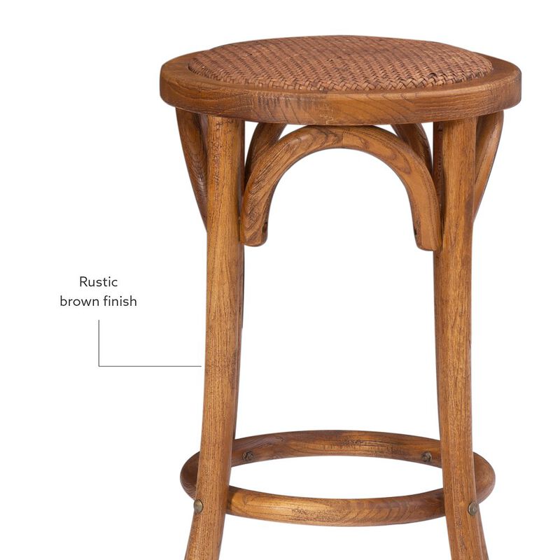 Linon Rae Backless Counter Stool image number 8