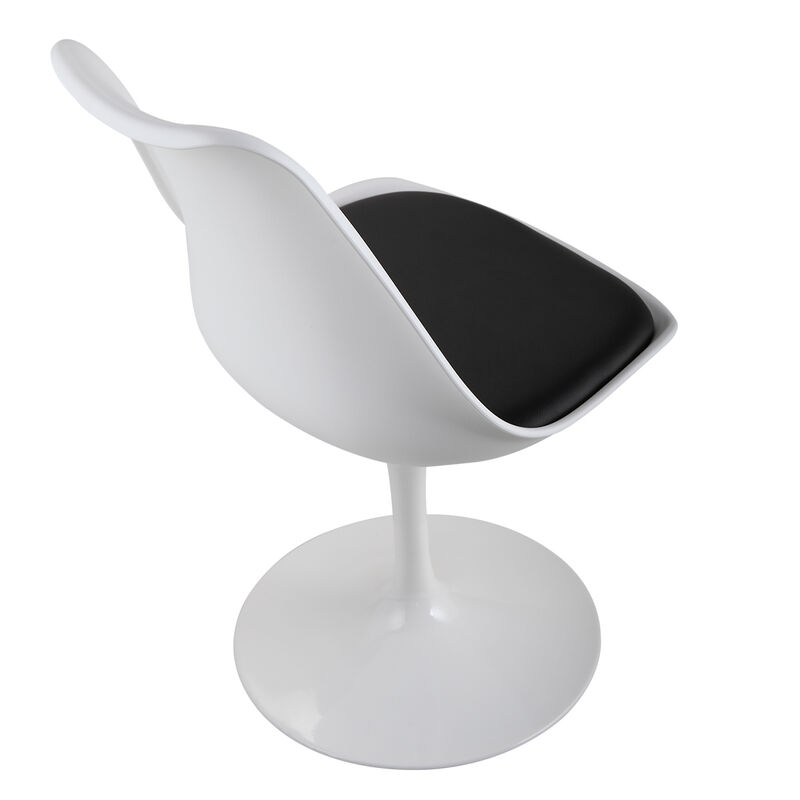 Jaxpety Tulip Swivel Chair White
