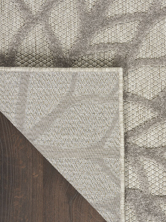 Aloha ALH05 Silver/Gray 6' x 9' Rug