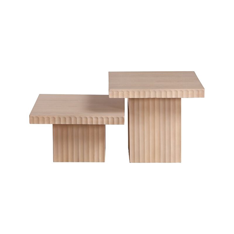 Meridian Furniture Spencer Natural Oak Veneer Coffee Table