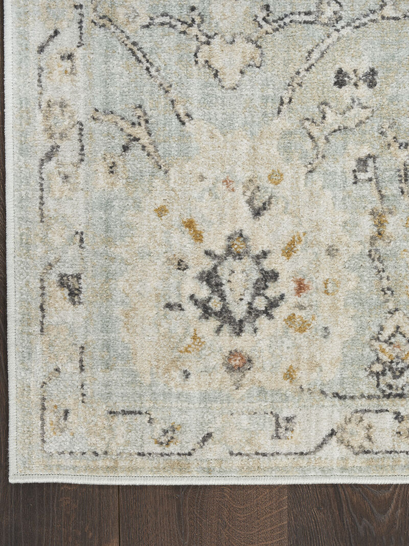 Oushak Home OUS01 Mint 8' x 9'10" Rug image number 2