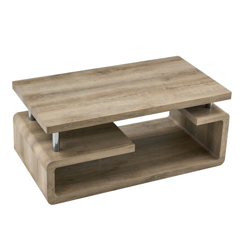 Petcon Three-Tier MDF Coffee Table image number 6