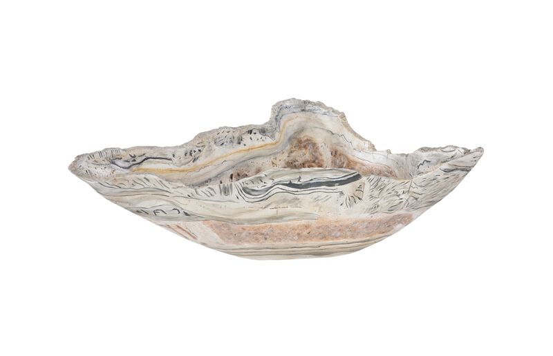 Cast Medium Onyx Bowl in Faux Finish