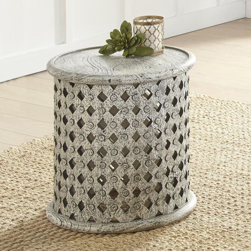 Samir Round End Table