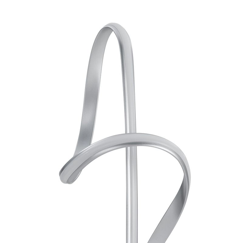 Budapest Floor Lamp Chrome Metal Dimmable Integrated LED