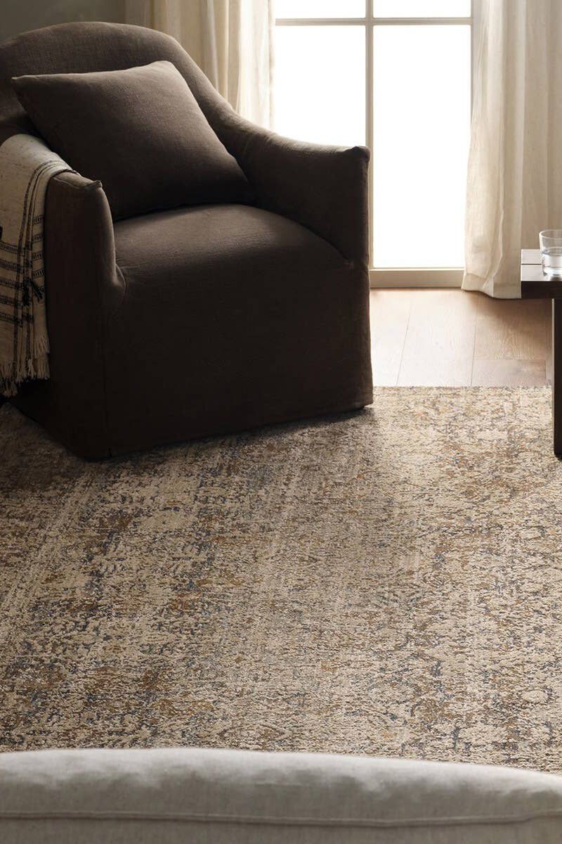 Patterned Silence Caelena Fog 8'6" x 12' Rug image number 1