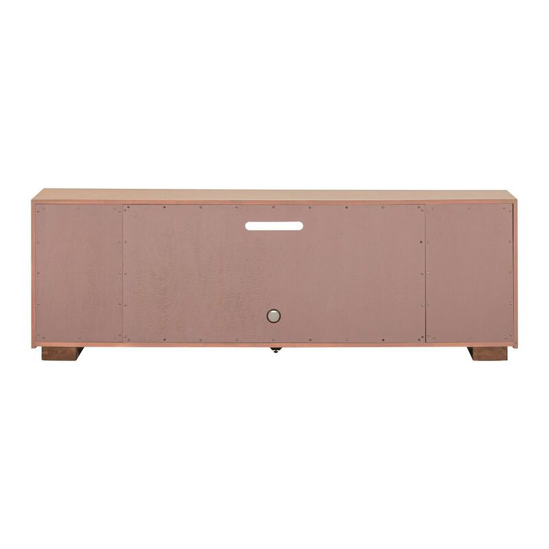 Liberty Furniture Easton Entertainment Stand 84 Inch TV Console  - Urban Bronze Poplar Wood image number 4