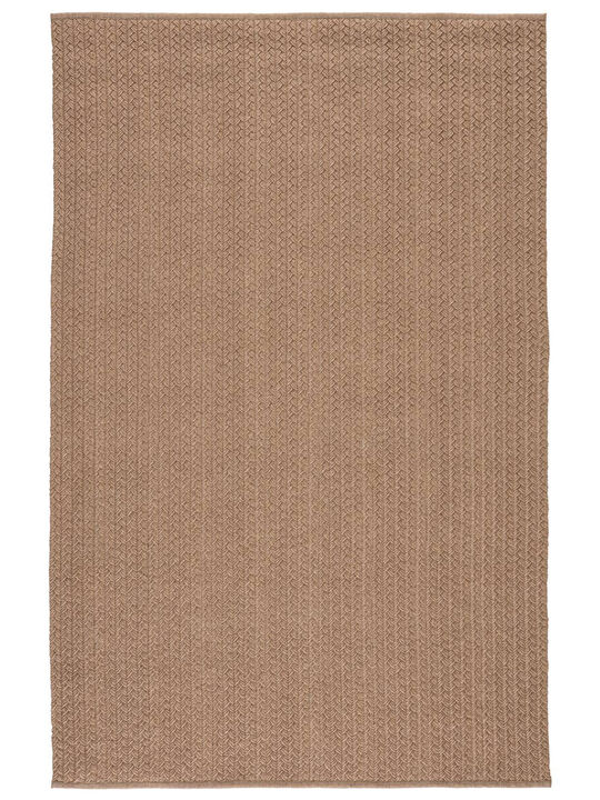 Nirvana Premium Iver Tan/Taupe 6' x 9' Rug