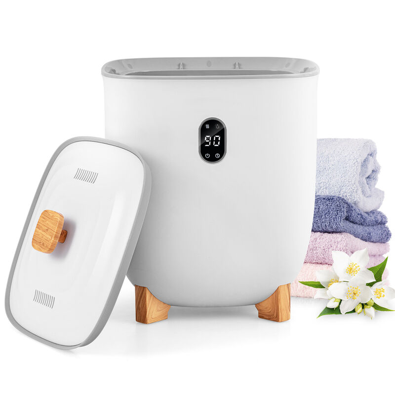 Towel Warmer Bucket with PTC Air Heater for Rapid and Even Heating