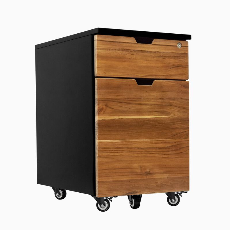 Desky Wooden Minimal Filing Cabinet image number 0