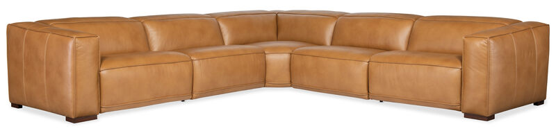 Fresco 5 Seat Sectional with 3 Power Recliners
