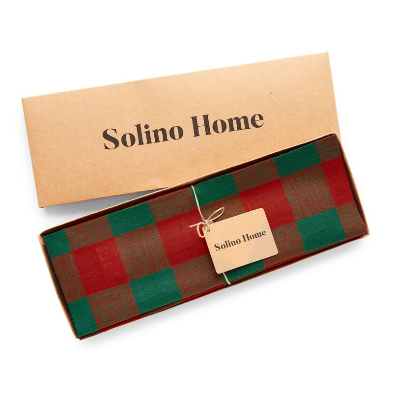 Linen Placemats - Buffalo Check