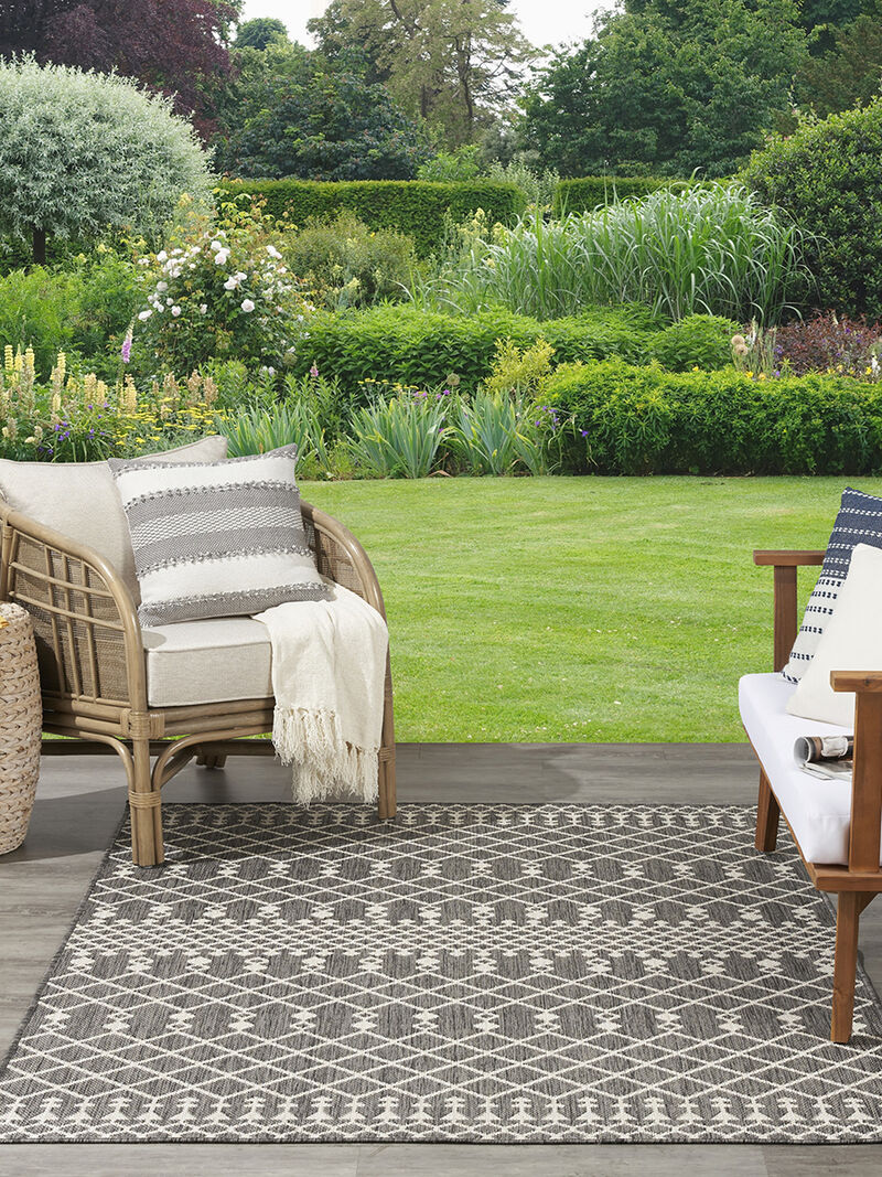 Positano POS02 Charcoal 7' x 10' Rug image number 1