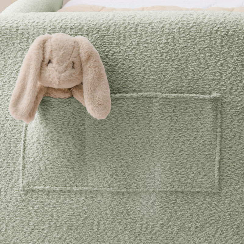 TATEUS Kids Upholstered Bed image number 3