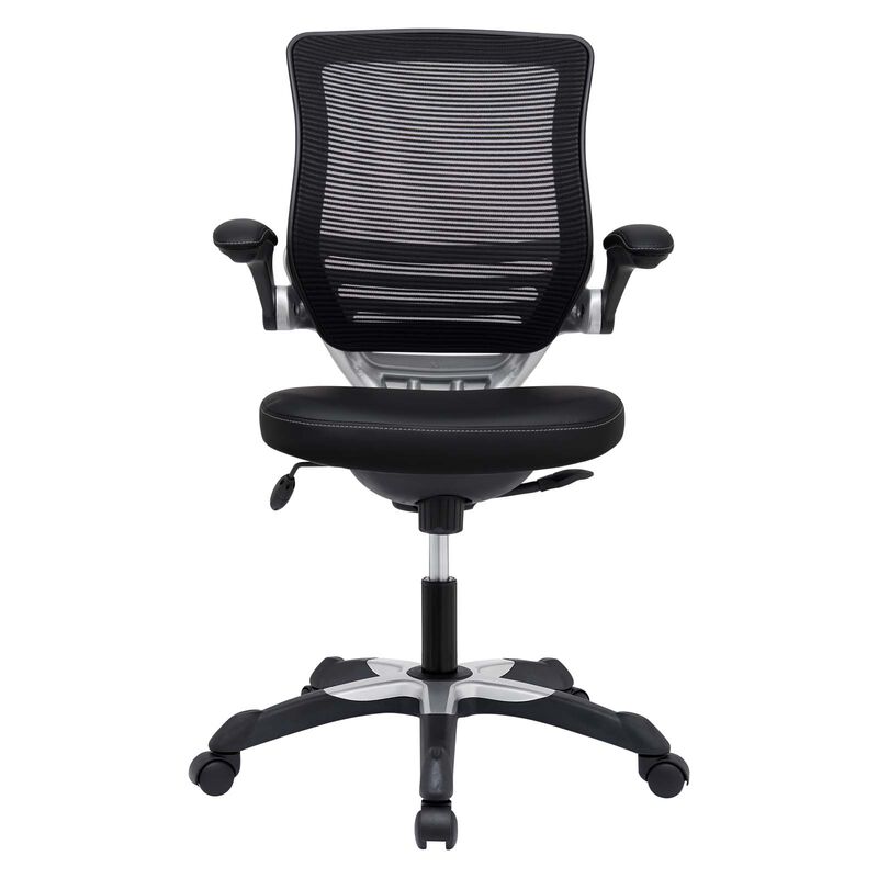 Modway Furniture - Edge Vinyl Office Chair image number 6