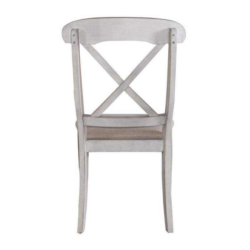 Liberty Furniture Upholstered X Back Side Chair (RTA) image number 3